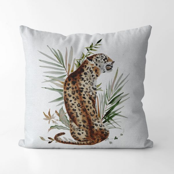 Obliečka na vankúš SELVA Excuisit leopard 40x40 cm