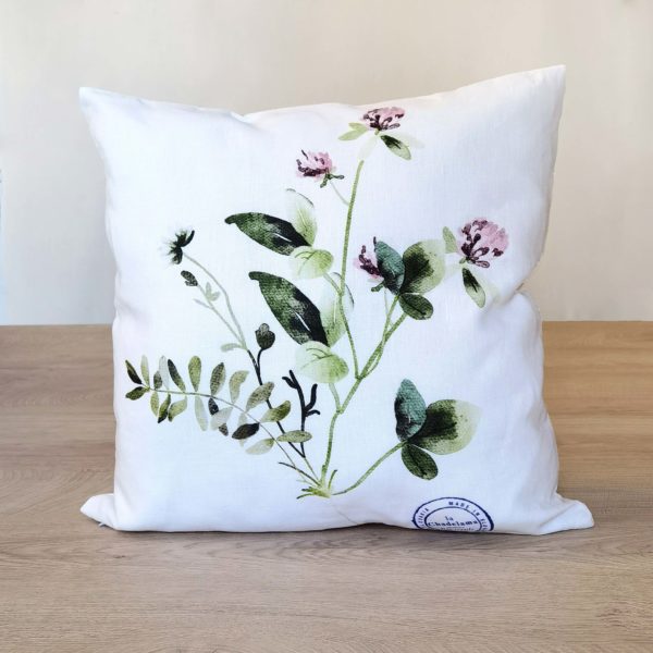Ľanová obliečka na vankúš  40x40 cm Clover