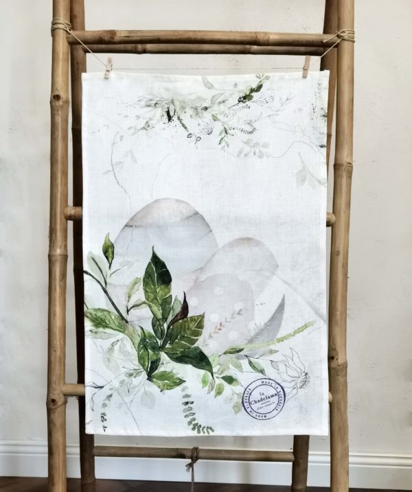 Veľkonočná ľanová utierka 40x60 cm Easter Eggs